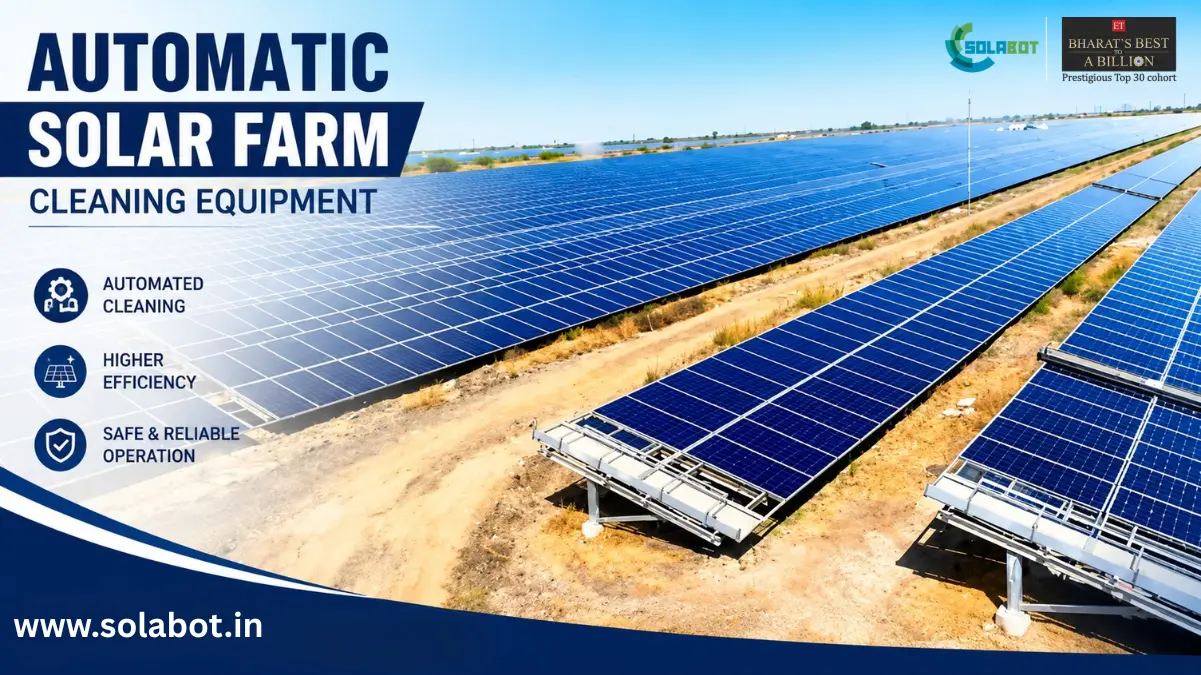 Automatic Solar Farm Cleaning Equipment