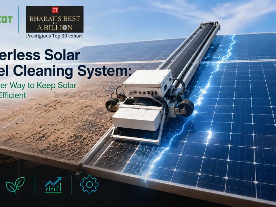 Waterless Solar Panel Cleaning System