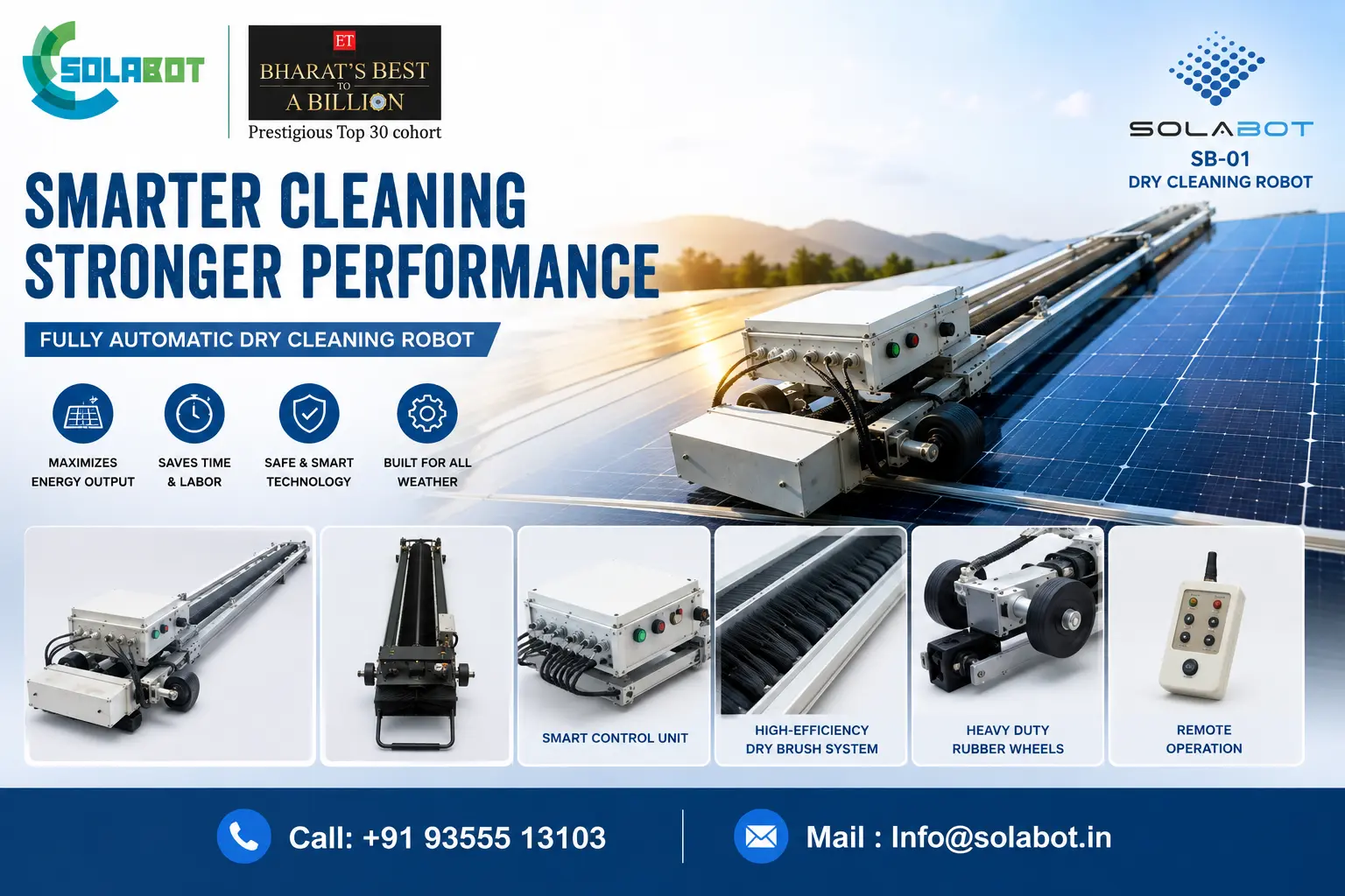 robotic solar cleaning technology