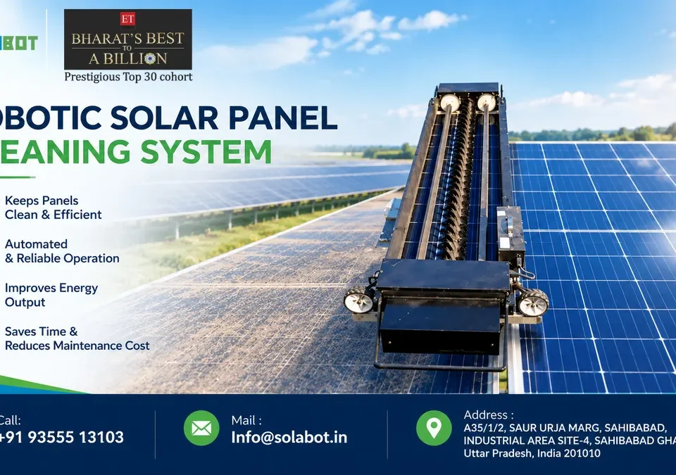 Robotic Solar Panel Cleaning System | Solabot Technologies