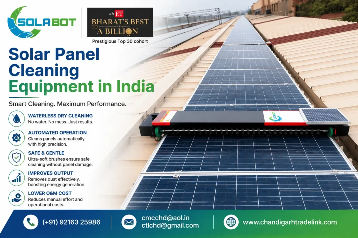 Solar Panel Cleaning Equipment in India