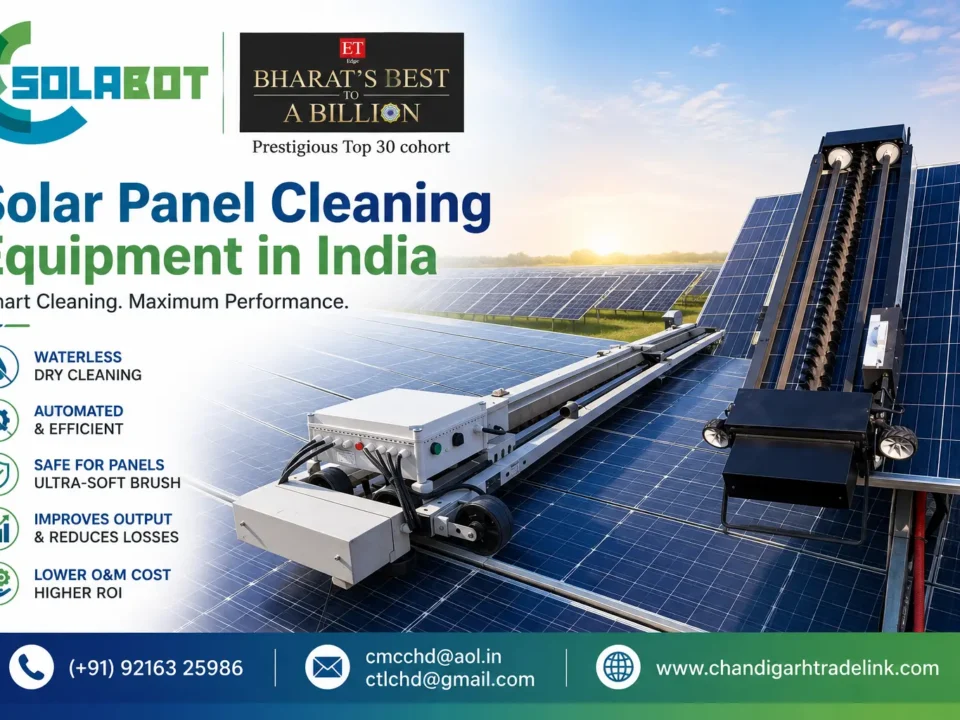 Solar Panel Cleaning Equipment in India