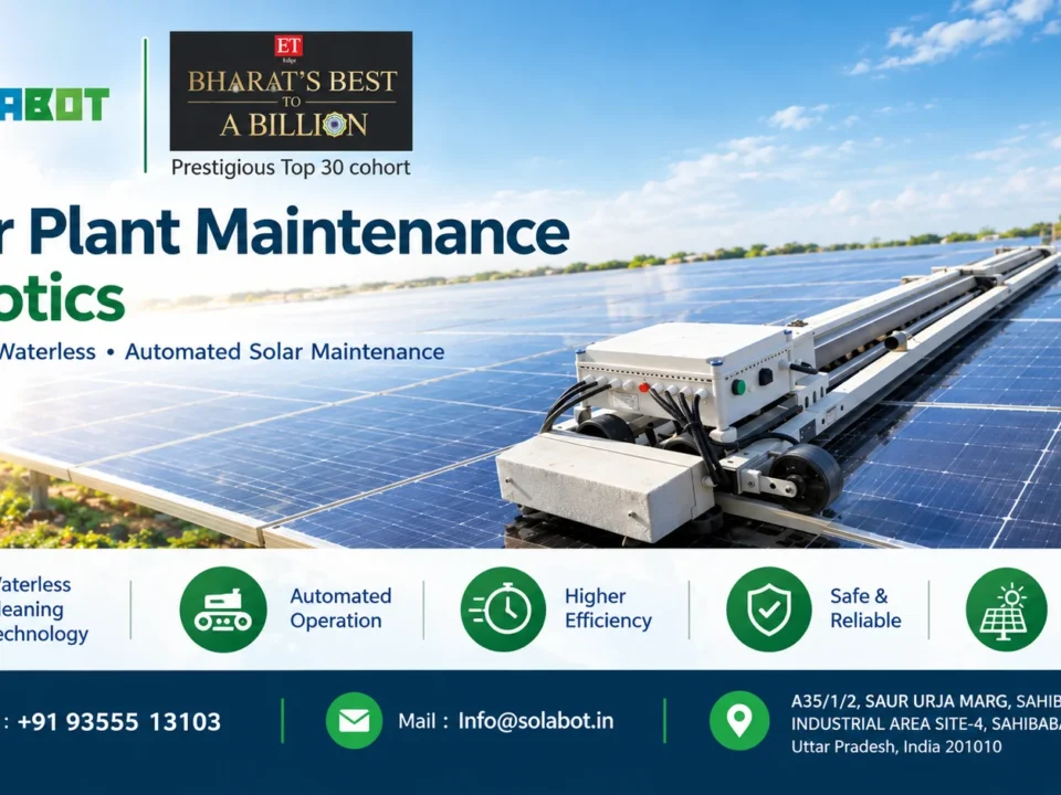 Solar Plant Maintenance Robotics