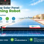 Rooftop Solar Panel Cleaning Robot