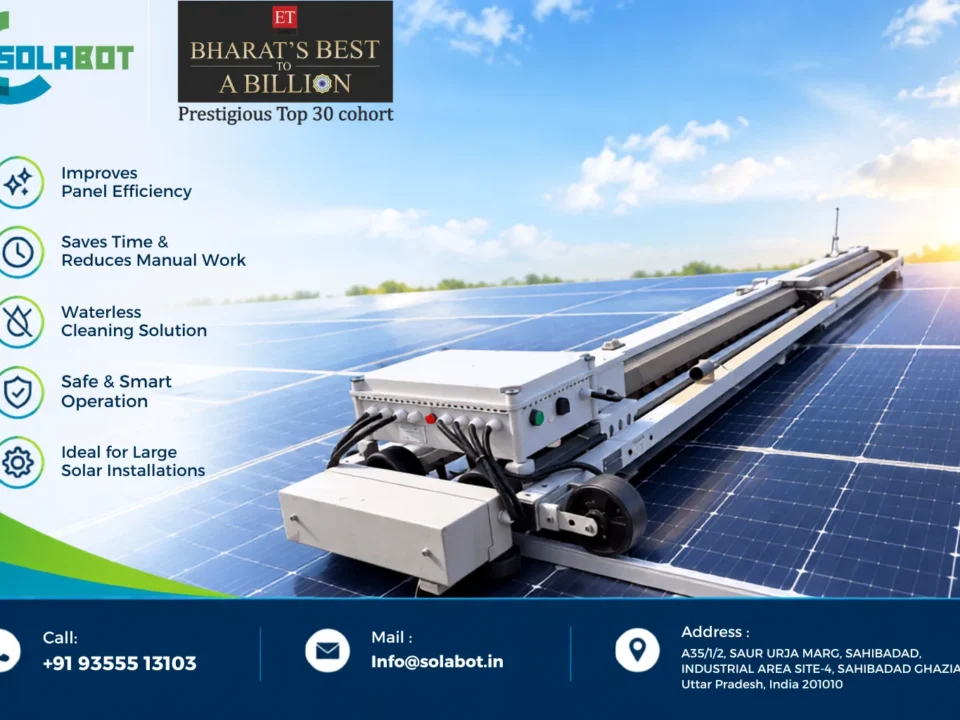Solar Panel Cleaning Machines in India