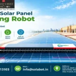 Rooftop Solar Panel Cleaning Robot