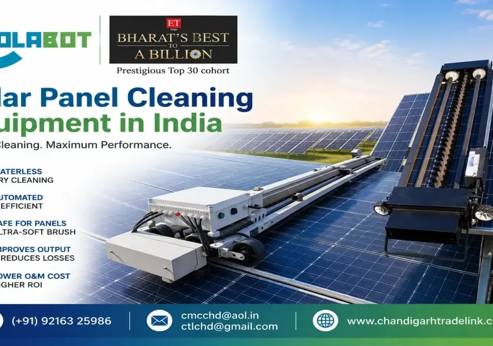 Solar Panel Cleaning Equipment in India