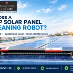 Rooftop Solar Panel Dry Cleaning Robot
