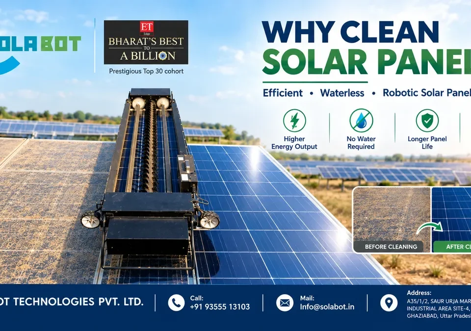 Why Clean Solar Panels